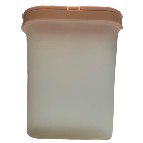 Vintage Retro Tupperware Modular Mates 4-Set 1970s Oval Spice Shakers Lidded - Picture 3 of 7